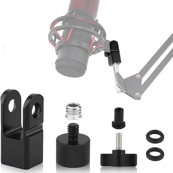 Microphone Arm Boom - DT76 microfoonadapter 3/8-inch of 1/4-inch microfoonadapter