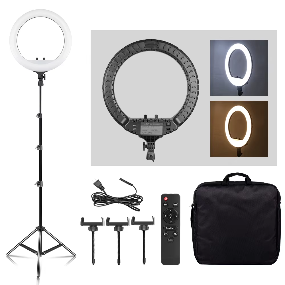 SH 18 Inch Knob Ring Light LED - Webcam Ring Light recensie en prijs