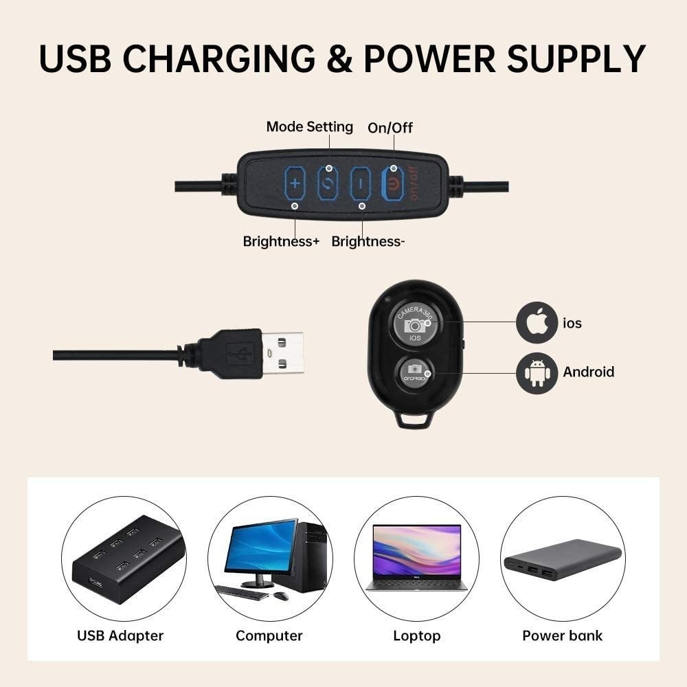 16Cm/26Cm/30Cm Led Selfie Ring - Webcam Ring Light recensie en prijs