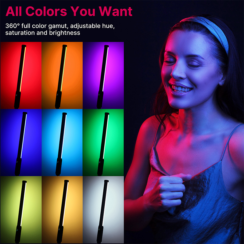 Ulanzi VL119 Handheld RGB Kleu - Webcam Ring Light recensie en prijs