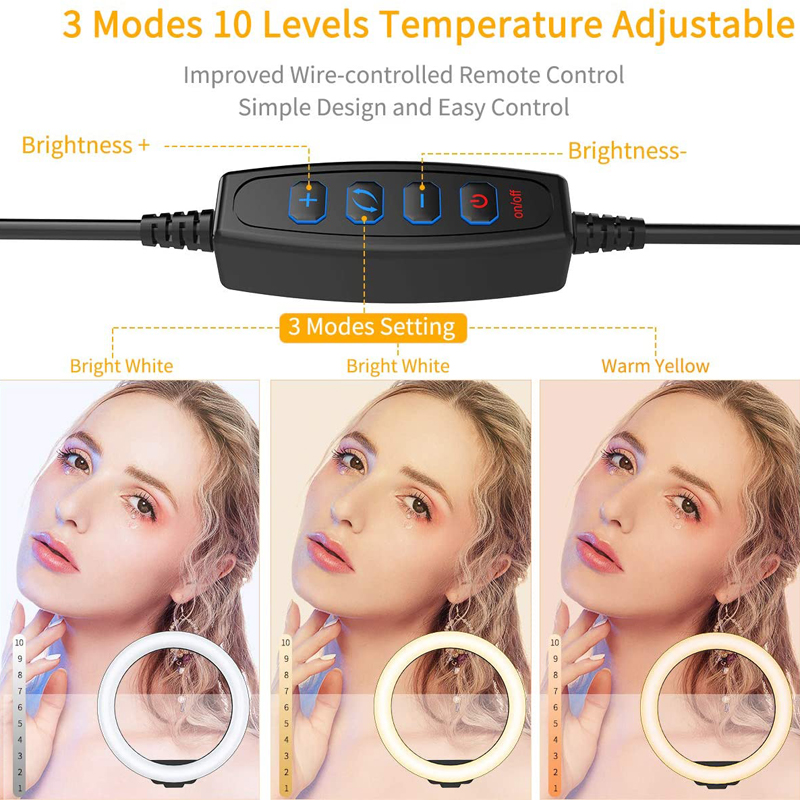 LED-ringlicht Fotografie Verst - Webcam Ring Light recensie en prijs