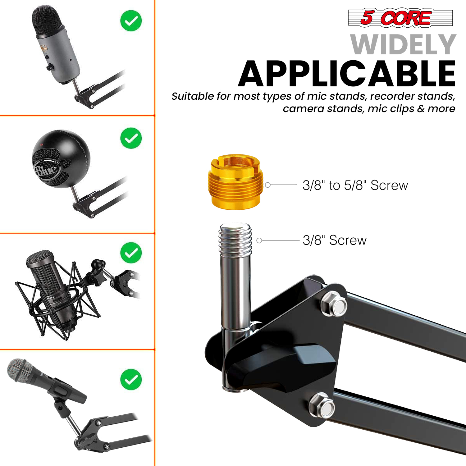 5 Core Microfoonstandaard Opha - Microphone Arm Boom recensie en prijs