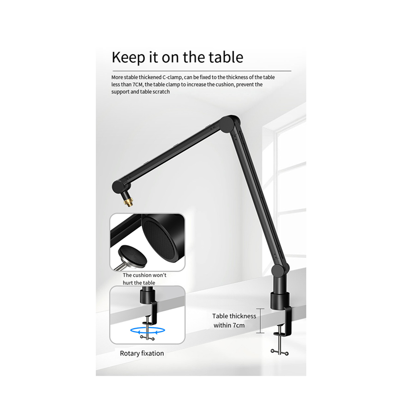 SYDS 360 graden verstelbare mi - Microphone Arm Boom recensie en prijs