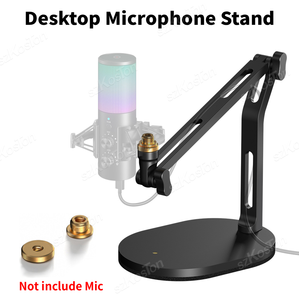 Opvouwbare bureaumicrofoonstan - Microphone Arm Boom recensie en prijs