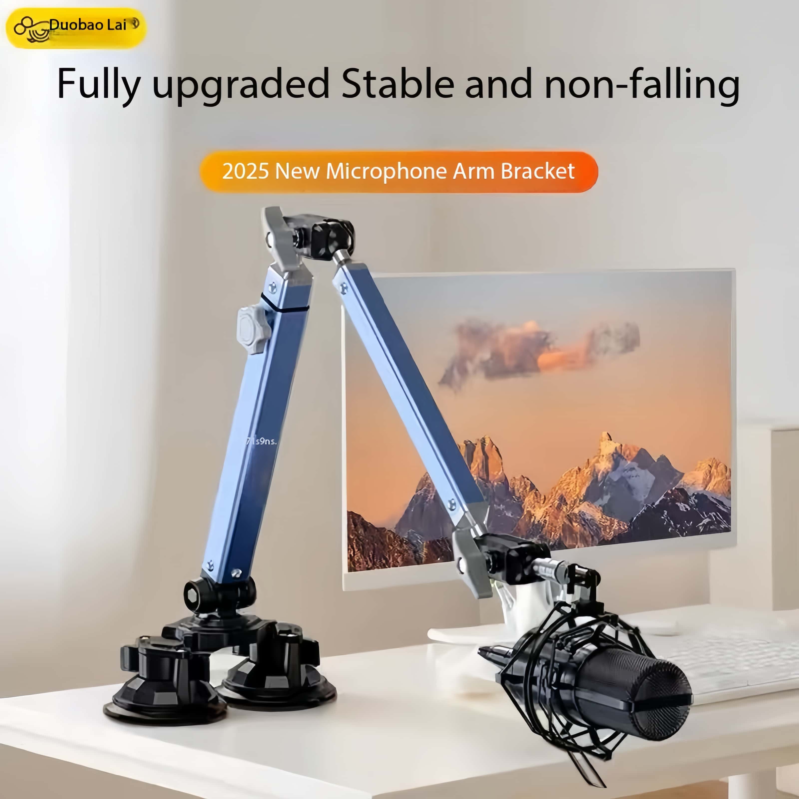 Professionele dubbele zuignapb - Microphone Arm Boom recensie en prijs