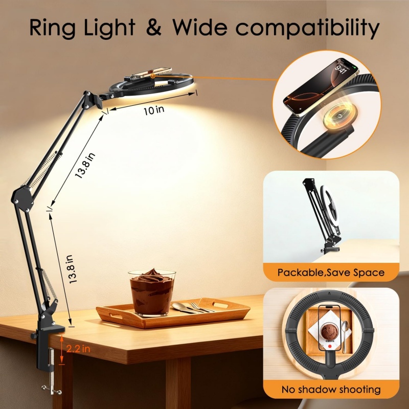 Magnetische telefoonhouder voo - Webcam Ring Light recensie en prijs