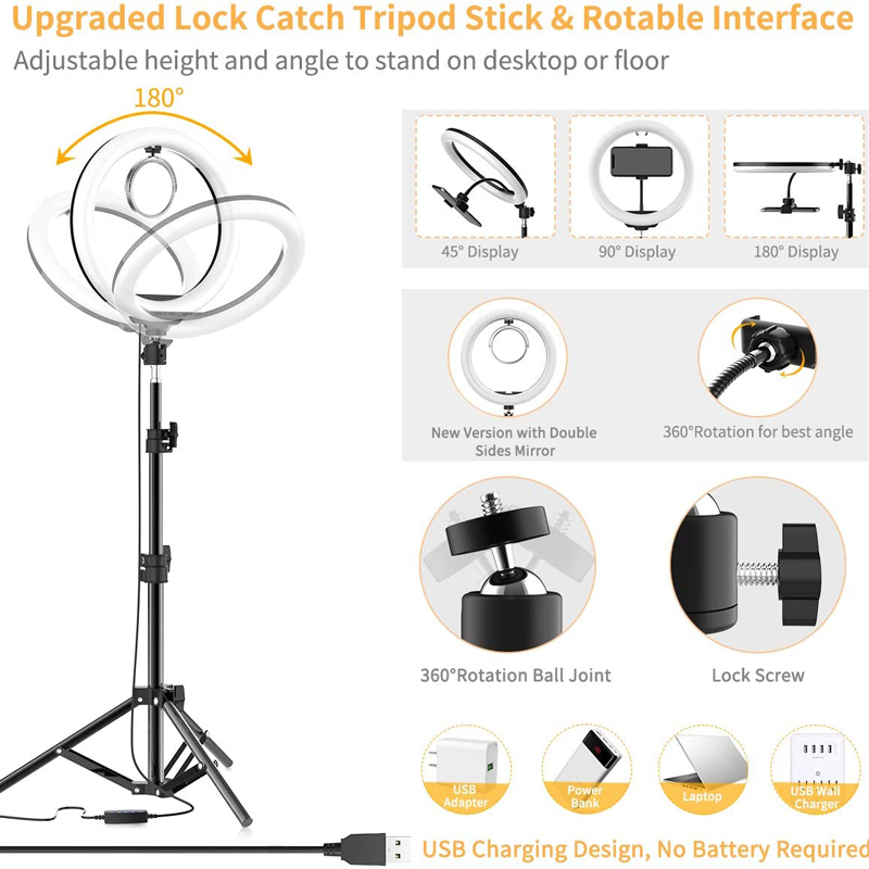 16 cm 26 cm 33 cm LED Ring Ver - Webcam Ring Light recensie en prijs