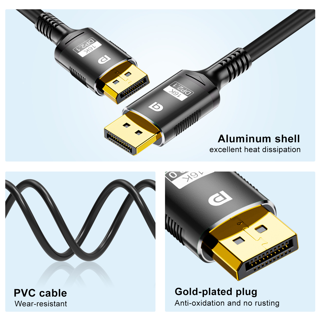 FDBRO Displayport 2.1 16K DP-k - Esports Gaming Bundle recensie en prijs